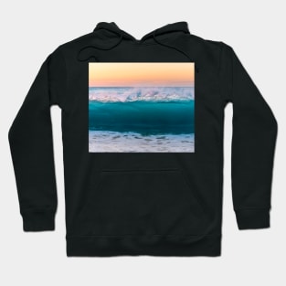 Blue ocean waves Hoodie